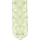 Filigree 14x54 Light Ivory Table Runner Heritage Lace