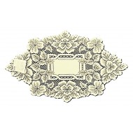 Doily Heirloom Ecru 12 x 20 Set Of (2) Heritage Lace