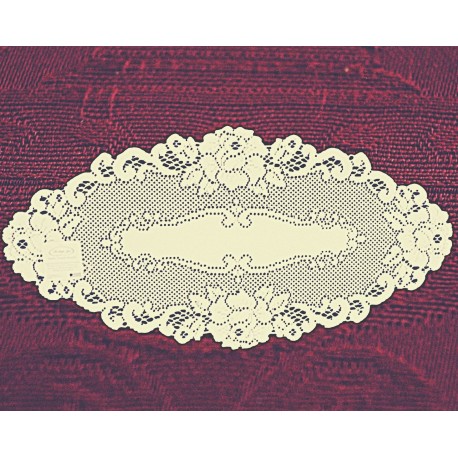 Doily Vintage Ecru 12 x 24 Set Of (2) Heritage Lace