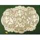 Elizabeth Placemat 14x19 Cafe Color Set Of (4) Heritge Lace