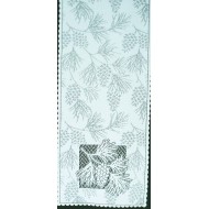 Table Runner Woodland 14x45 White Heritage Lace