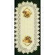 Table Runner Abundant Blessings 14x30 Ecru Heritage Lace