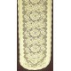  Roses n Bows 14x70 Ivory Table Runner Oxford House