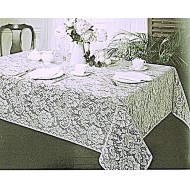 Tablecloth Julia 52x70 Rectangle Ivory Oxford House