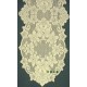  Cleremont 14x54 White Table Runner Heritage Lace