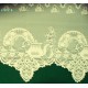 Mantel Scarf Tea Time 19x93 Ivory Heritage Lace