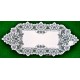 Table Runner Heirloom 14x33 White Heritage Lace