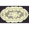 Doilies Rose 8x14 Ecru Set Of (2) Heritage Lace