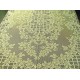 Tablecloth Trellis Rose 60x104 Rectangle Ivory Oxford House