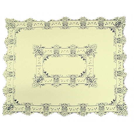 Heirloom Tablecloth Ivory 58 x 58 Heritage Lace
