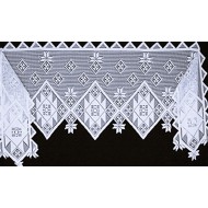 Mantel Scarf Quilt Patch Pattern 20x96 White