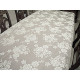 Tablecloth Floral Rose Lace Table Linens White 60x84