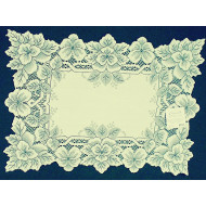 Placemats Heirloom 14x20 Ecru Set Of (4) New Pattern Heritage Lace