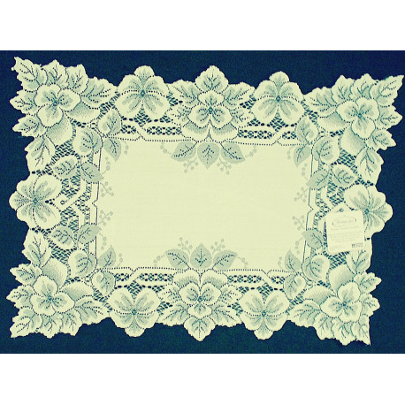 Placemats Heirloom 14x20 Ecru Set Of (4) Heritage Lace