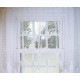 Curtain Tier Butterflies 60x30 White Heritage Lace