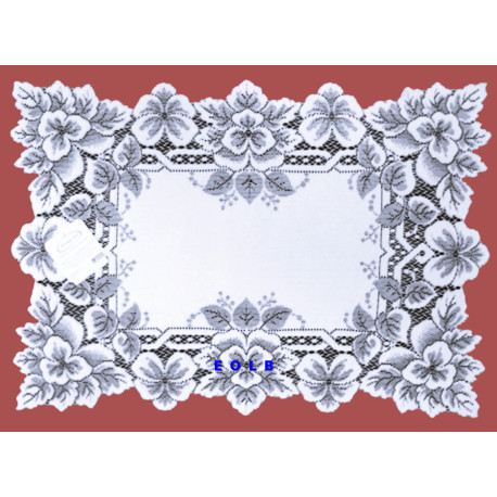 Heirloom 14x20 White Set Of (4) Placemats Heritage Lace