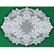 Placemats Cleremont 14x20 White Set Of 4 Heritage Lace