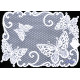  Butterflies 14x20 White Placemats Set Of (4) Heritage Lace