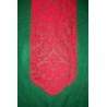 Table Runner Heritage Damask Red 14x49 Heritage Lace