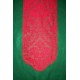 Table Runner Heritage Damask Red Lace Runner 14x64