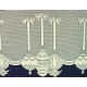 Mantel Scarf Ornaments 19x92 Ivory Heritage Lace