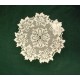 Savoy Lace Doily Ivory 13 Round Set Of (2)Oxford HOuse