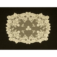 Doilies Christmas Horns 20 x 26 Ivory Oxford House