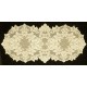 Cleremont 14x36 Ivory Table Runner Heritage Lasce