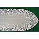 Blossom 12x46 White Table Runner Heritage Lace