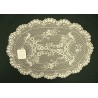 Placemat Floret 14x20 Ecru Set Of (4) Heritage Lace