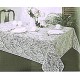 Tablecloth Julia 60x84 White Table Linens Oxford House