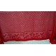 Holly Vine Rectangle 70x90 Red Heritage Lace