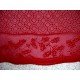 Holly Vine Rectangle 70x90 Red Heritage Lace