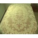Tablecloth Trellis Rose Rectangle 60x84 Ivory Oxford House