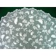 Bristol Garden 45 Inch Round White Table Topper Heritage Lace