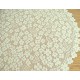 Dogwood 42 Inch Round Ecru Table Topper Heritage Lace